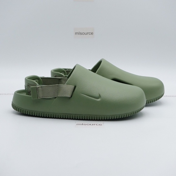 NEW Nike Calm Mule NA Sandals FD5130-300 Oil Green - Picture 3 of 7
